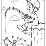 1 Fishing Coloring Contest