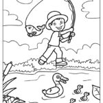 2 Fishing Coloring Contest